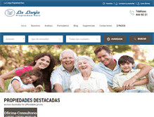 Tablet Screenshot of lalonjapropiedadraiz.com